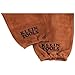 Klein Tools 60834 FR Leather Welding Sleeves, 21-Inch, Elastic Cuff, Brown, 1-Pair