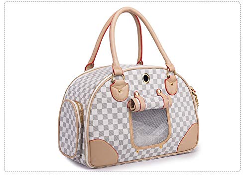 Dog Puppies Chihuahua Gift Poodle Bag Set foldable Kitten Airline Plane Handbag, Can Be Used for Small Pet Travel Bags (L