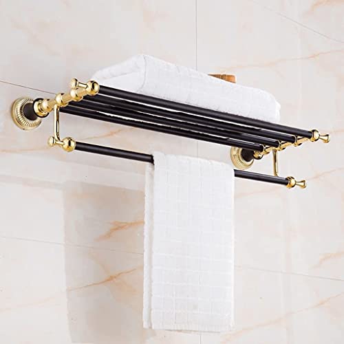 Support de rangement en métal pour serviette : créez une décoration de salle de bain moderne - 4