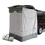 mocabu Tienda de campaña trasera básica I Carpa de viaje I adecuada para VW T4 T5 T6 I Vestidor I Tienda de campaña para portón trasero I Tienda de campaña para coche I Camping