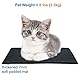Haustier Reise Tragetasche für Katze Hund Kaninchen Hamster, Flugzeug Genehmigt Weich Seitlich Tragbare Haustier Tasche mit Schultergurt (Schwarz, M - 47x27x28 cm for Max 5KG Pet)
