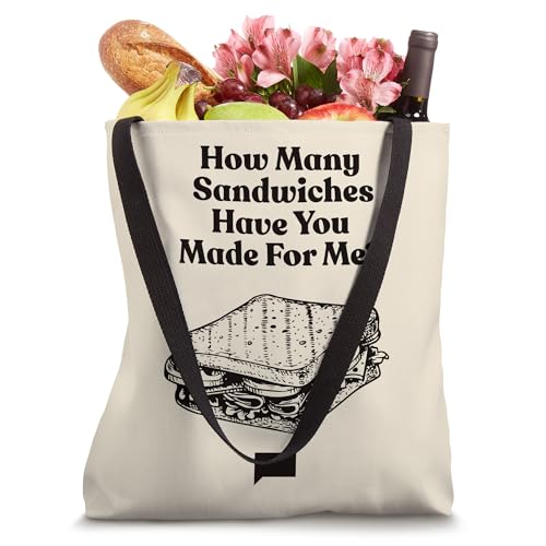 Bolso tote oficialmente licenciado de Summer House con diseño de sándwiches miniatura 4