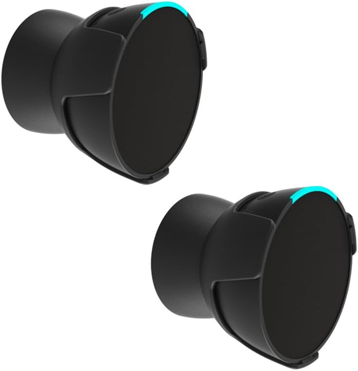 Compatible with Amazon Echo Pop Holder, Echo Pop Stand Holder, Echo Pop Wall Mount with Integrated Cable Management, No Screws Required, Speaker Accessory Rack (Echo Pop, Black, 04), 1 Piece image 4