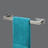 Vanloory Bathroom Towel Bar Self Adhesive, No Drilling Towel Rack Easy to Install, Hand Towel Holder
