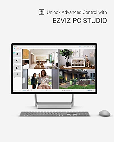 Ezviz Indoor Security Camera 1080P Wifi Baby Monitor, Smart Motion Detection, Two-Way Audio, 40Ft Night Vision, Works With Alexa & Google Assistant(C1C) #TOP7