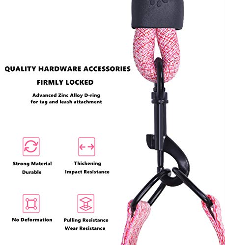 Yimumu Dog Harness Leash Set For Small Puppy & Medium Breed Dogs No-Pull Adjustable Halter Harnesses For Pet Cats, Heavy Duty Neck Chest Strap Perfect Accessories For Walking Trainin Dogs, Black, M #TOP4