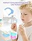 NETONDA Zahnseide Kinder 160 Stück Zahnseide Sticks Kinder Dental Floss mit Kindergerechtem Griff Flossers Kids mit 4 Bunte Griffe in Tierformen - Wachsfrei, Fluorfrei, Bunte Farben (4x40 Stk)