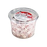 Starlight Mints, Peppermint Hard Candy, Individual Wrapped, 2 lb Tub, Sold as 1 Each