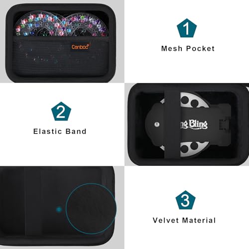 Étui Phomemo M02 rigide noir anti-rayure pour vos déplacements - 5