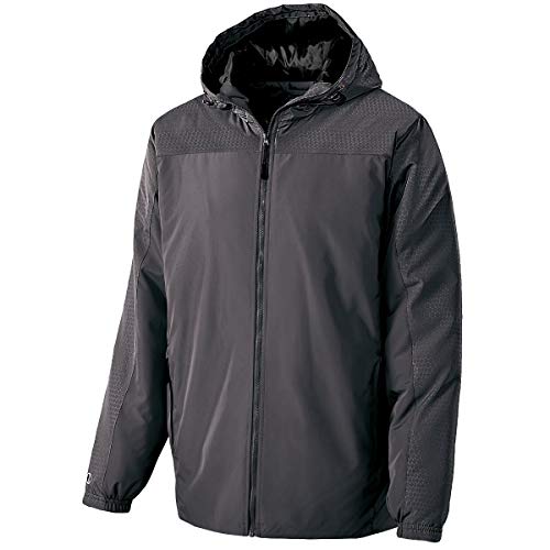 Chaqueta Holloway Bionic capucha XL contra el frío para hombres de espalda ancha