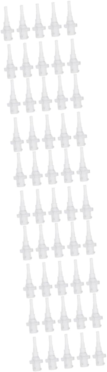 Ipetboom 50pcs Disposable Ear Cleaning Tips Replacement Ear Washer Tips for Material Compatible Wash Systems Easy to Use