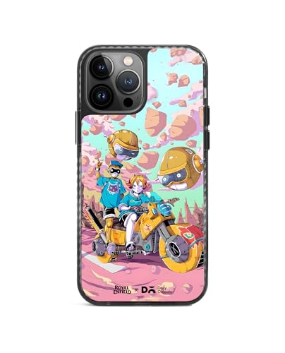 Image of DailyObjects Neu Dystopia Stride 2.0 Magnetic Case Cover Compatible with iPhone 14 Pro Max | Wireless Charging Slim Back Cover | 2 Layer Edge Protection & Shockproof