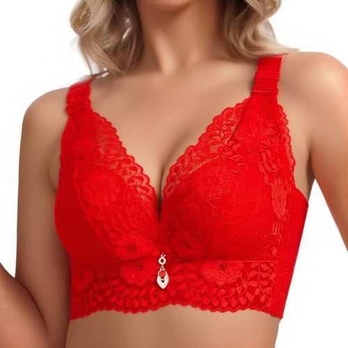 Brasier de encaje transpirable, cómodo, suave, para mujer, cobertura completa, para uso diario, no se ve con apoyo, color blanco, espalda baja, correa transparente, ropa interior para dormir, ropa
