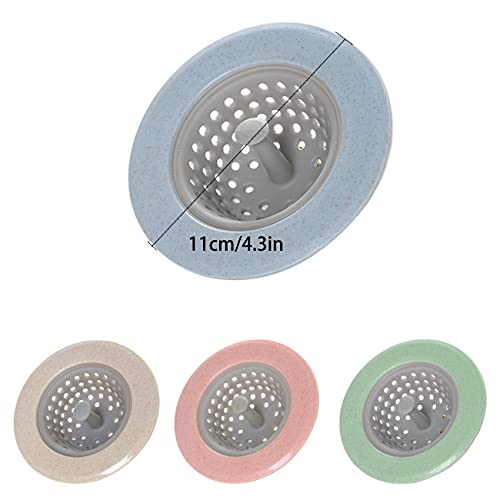 LERT 4 Pezzi Filtro per Lavello da Cucina Capelli