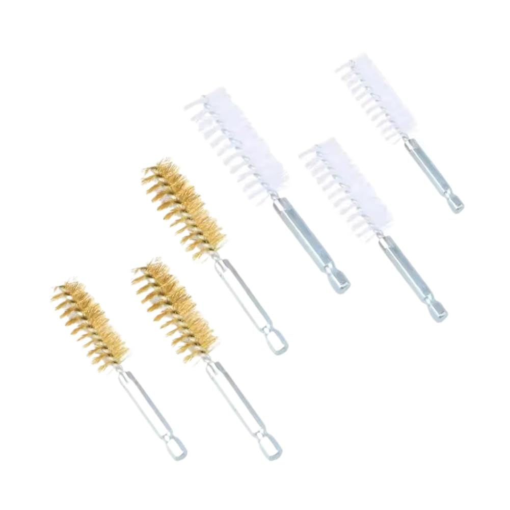 Kit de Limpiador de inyectores de Motor, Herramienta de Cepillo de Limpieza de Asiento de inyector de óxido Compatible con vehículo