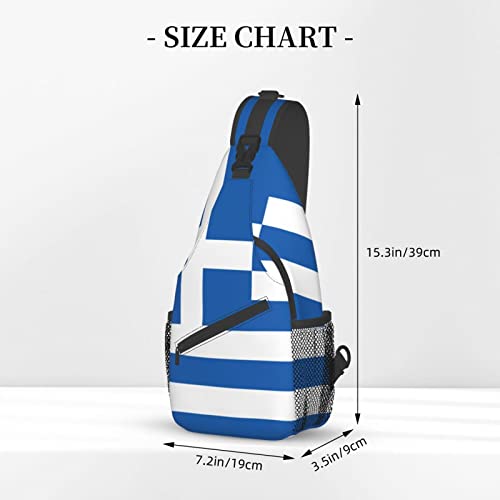 Mochila Bandolera Unisex Negra para Senderismo miniatura 4
