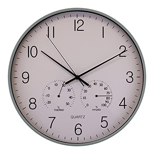 Geko - Orologio da parete grande, 40 cm, con