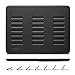 TSOMEI CASE - iPad 7th Generation (10.2 2019) Case - 7 Angles Stand + Industrial-Strength Magnets +Premium PU Leather + Pencil Holder + Credit Card Slot - Sleep/Wake Cover (Black)
