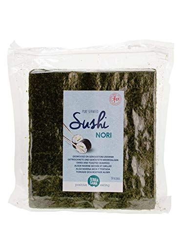 Terrasana Sushi nori geroosterd 50 stuks - 125g