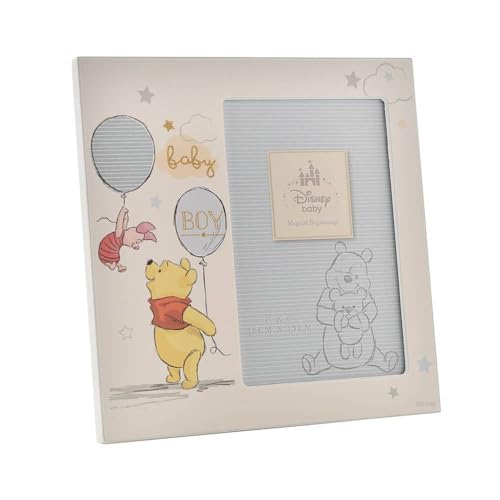 Disney Magical Beginnings MDF 4" x 6" Photo Frame Pooh Baby Boy DI416