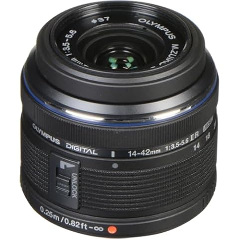 Olympus M.Zuiko Digital 14-42mm F3.5-5.6 IIR Black Cover
