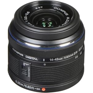 Olympus M.14-42MM F3.5-5.6 2R Zuiko Camera Zoom Lens Black