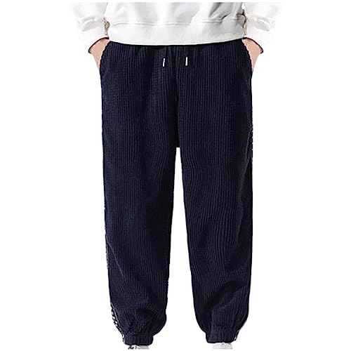 Pantalon de jogging en velours côtelé élastique pour éviter l'inconfort des tissus rigides