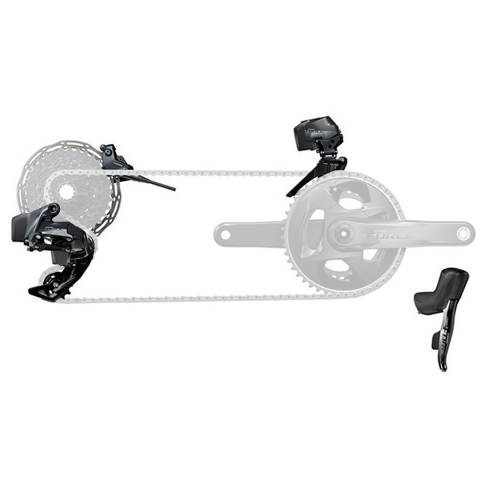 Amazon | SRAM Force eTap AXS 電子ロードグループセット - 2x12速 HRD 