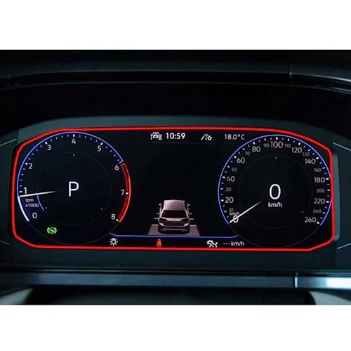 Film de protection d'écran LCD en verre trempé de navigation de voiture VW Tiguan 2021 2022