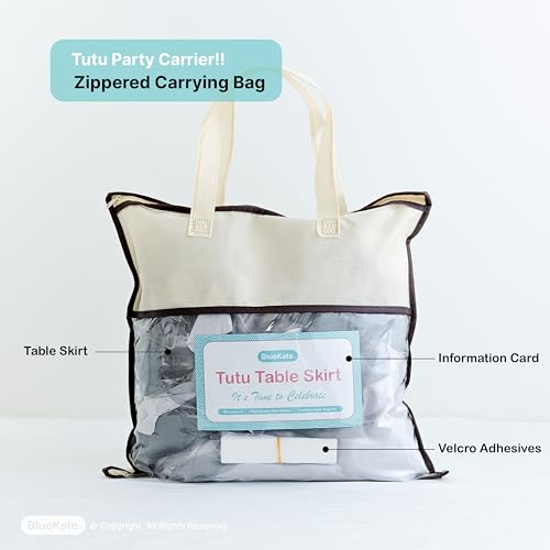 image for Bluekate Grey Silver Table Skirt. 6ft Table Skirt with Double Layer Or