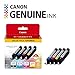 Canon CLI-271 Genuine BK/CMY 4 Color Value Pack, Compatible with MG6820, MG6821, MG6822, MG5720, MG5721, MG5722, MG7720, TS5020, TS6020, TS8020, and TS9020 (Optional) Printers