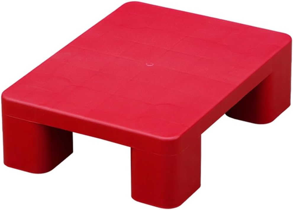 WIGING Plastic Pallets, Four Corners Safety Storage Moisture-Proof Floor Pads for Supermarket Kitchen Warehouse Outdoor, HDPE Polyethylene Pallet (Color : Blue, Size : 40x30x12cm/15.74x11.81x4.72in)