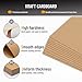 JNENERY 10 Chipboard Sheets 8.5 x 11
