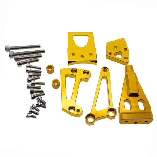 Kit de montage amortisseur direction CNC Kawasaki ER4F pour éliminer les vibrations du guidon