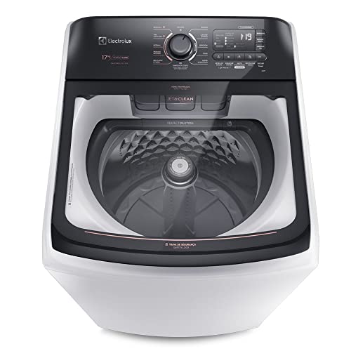 Máquina de Lavar 17kg Electrolux Perfect Care com Jatos Poderosos, Vapour Jets* e Controle de Tempo