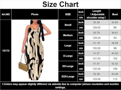 Image of Summer Dresses for Women Spaghetti Strap Beach Floor Length Maxi Sundresses | Floral Print,Casual,with Pockets