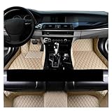 Almohadilla Protección para Serie 3 E36 1991-1994 1995 1996 1997 1998 Lloguer De 2 Puertas Alfombrillas para El Suelo del Coche Alfombra Almohadillas Los Pies(LHD Beige)