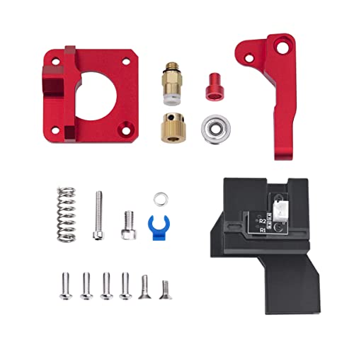 Extrudeuse 3D LONGER LK5 Pro en métal rouge pour des projets créatifs fluides en filament 1.75mm