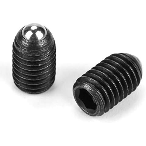 Dingln 10pcs M10 Screw Thread Hex Socket Carbon Steel Ball Spring Plungers Set (M10*20) Cover