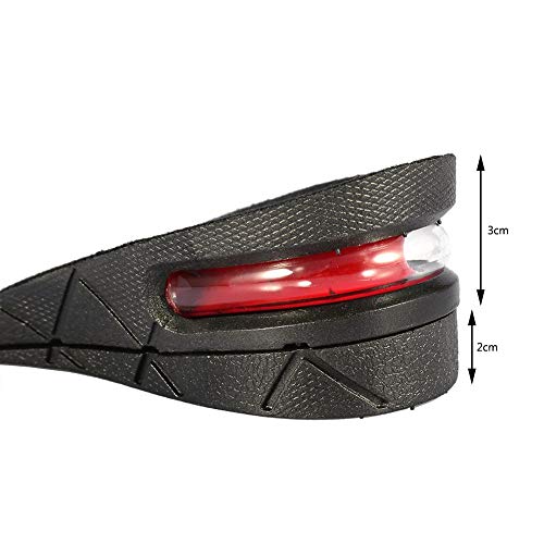 Plantillas elevadoras invisibles de 5 cm para zapatos miniatura 3