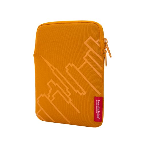 Manhattan Portage Ipad Mini Sleeve Skyline, Orange, One Size