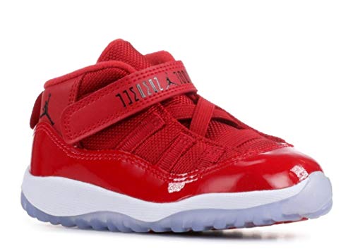 Nike Jordan 11 Retro BT Toddler's Shoes Gym Red/Black/White 378040-623 (10 M US)