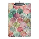 Motifs uniques : chaque porte-bloc mignon est imprimé clairement avec des couleurs brillantes, un style mignon et tendance, des éléments classiques et chics, ce qui rend ce porte-bloc coloré plus attrayant. Avec cette jolie planche à clip, vous vous sentirez attrayant et vous amuserez plus pendant votre journée de travail.