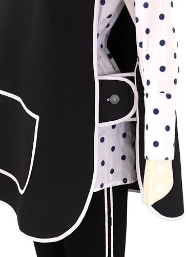 LINEN CLOSET Womens Tabards with Pockets for Men Ladies Cleaning Catering Chef Kitchen Aprons Unisex Hygea Tabard Apron Work Tabards - Image 4