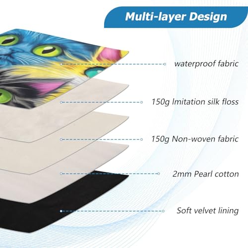 Funda Laptop Cute Cats para Notebooks 13-14 Pulgadas miniatura 4