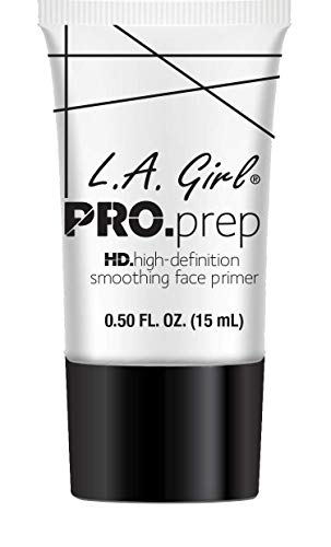 L.A. Girl Pro Prep HD Face Primer, Translucent, 0.5 Ounce (Pack of 3)