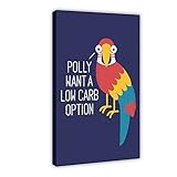 FISH DRAGATE Anime-Tiere, lustiges Puttin Off The Ritz, Leinwand-Poster, Wandkunst, Dekoration, Bild, Gemälde für Wohnzimmer, Schlafzimmer, Dekoration, Rahmenstil, 50 x 75 cm