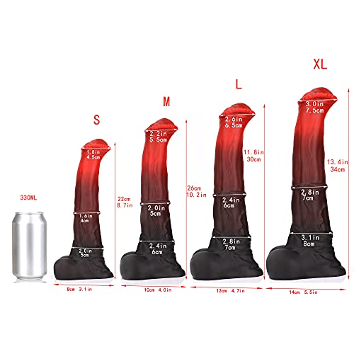 Nothosaur Conola met Cum Tube, siliconen anale dildo, buttplug voor beginners en gevorderden, maat L, lengte 30 cm - Afbeelding 7