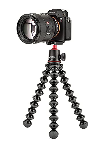 Joby GorillaPod 3K Flexible Mini-Tripod with Ball Head...