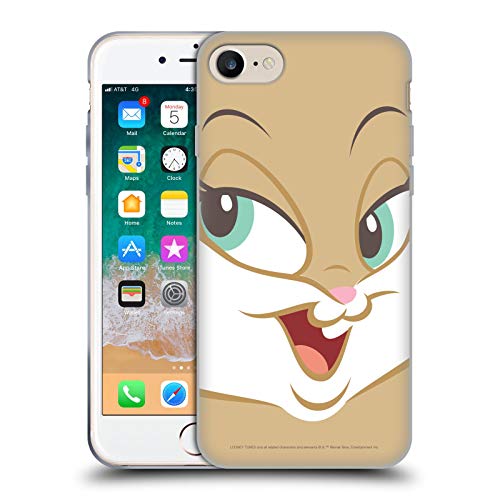 Head Case Designs Officially Licensed Looney Tunes Lola Bunny Full Face Gel Case [Military Grade Protection] Compatible with Apple iPhone 7/8 / SE 2020 & 2022